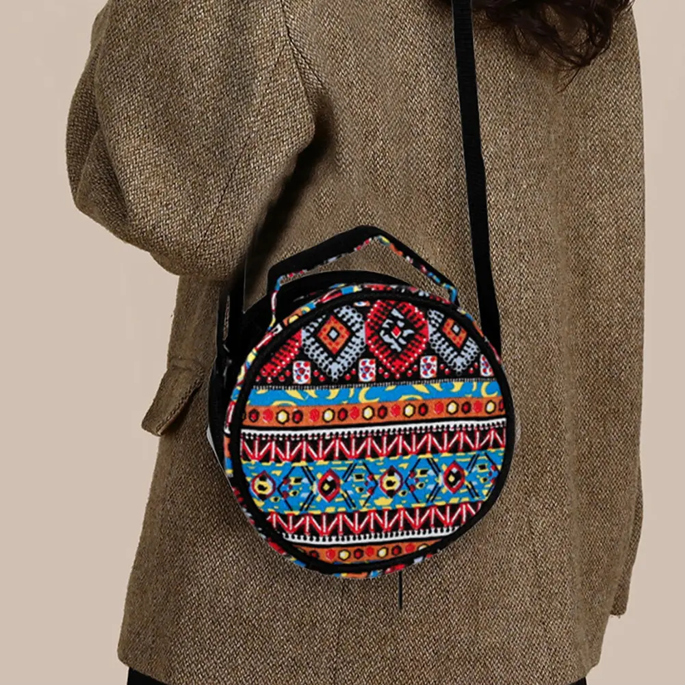 6.5 Inch Steel Tongue Drum Bag with Shoulder Strap Ethereal Drum Storsge Bag Handpan Drum Carry Bag for Drum Protection