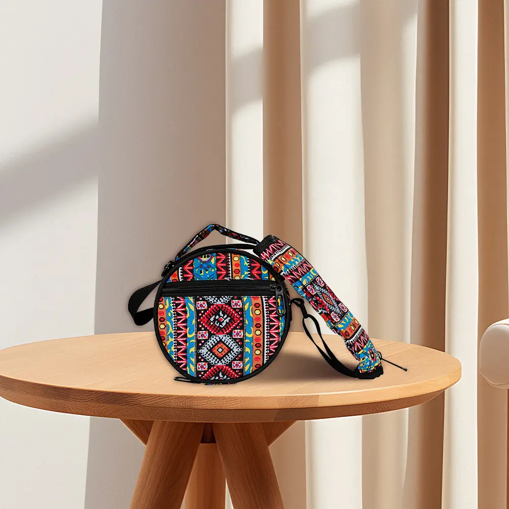 6.5 Inch Steel Tongue Drum Bag with Shoulder Strap Ethereal Drum Storsge Bag Handpan Drum Carry Bag for Drum Protection