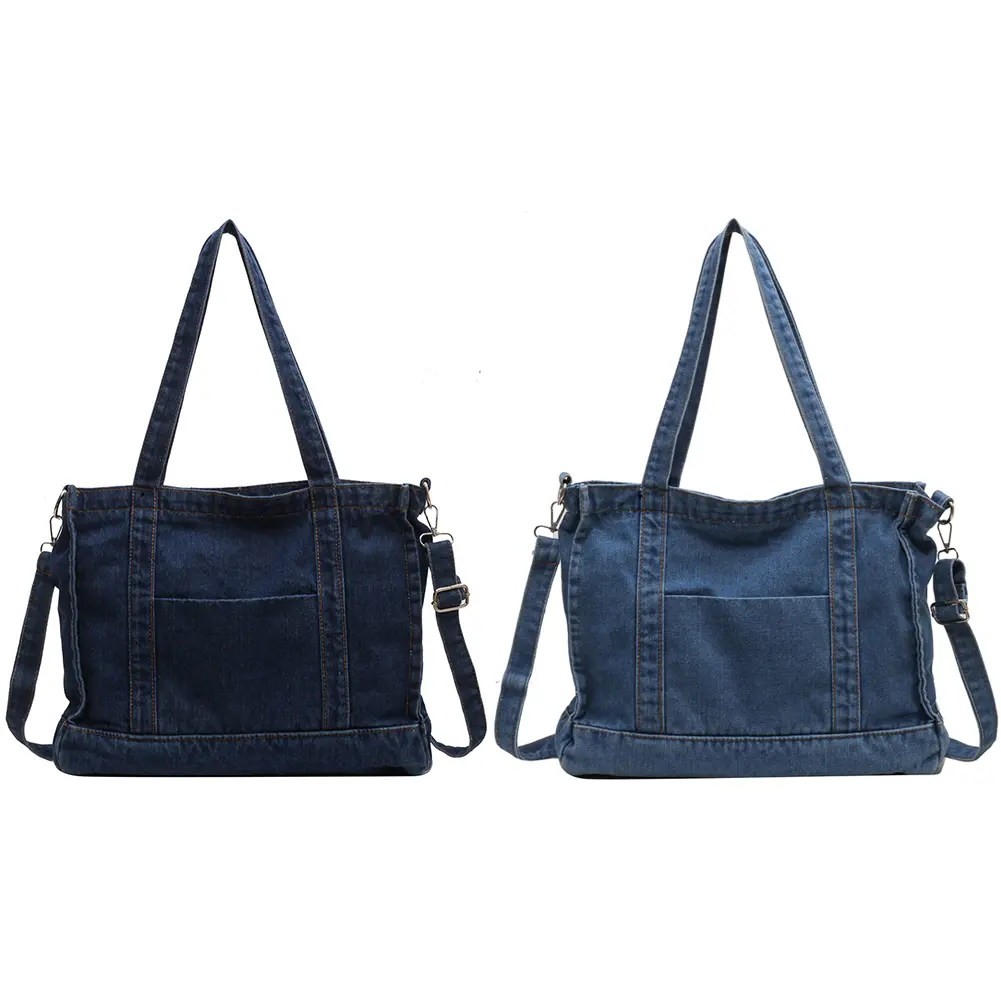 Women Vintage Tote Handbag Lightweight Retro Hobo Bag Large Capacity Versatile Casual Slouchy Shopping Bag