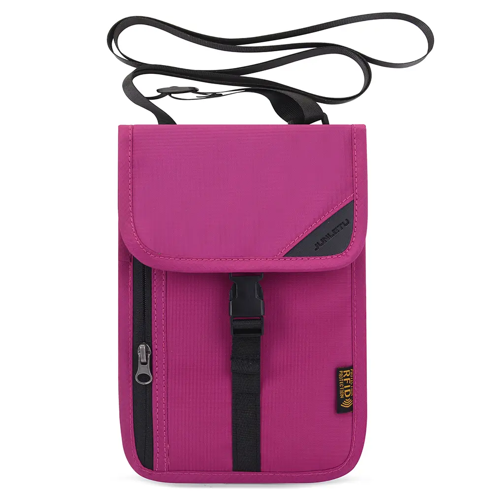 Nylon Passport Wallets Breathable RFID ID Credit Card Waterproof Anti-theft Document Storage Passport Holder Bags