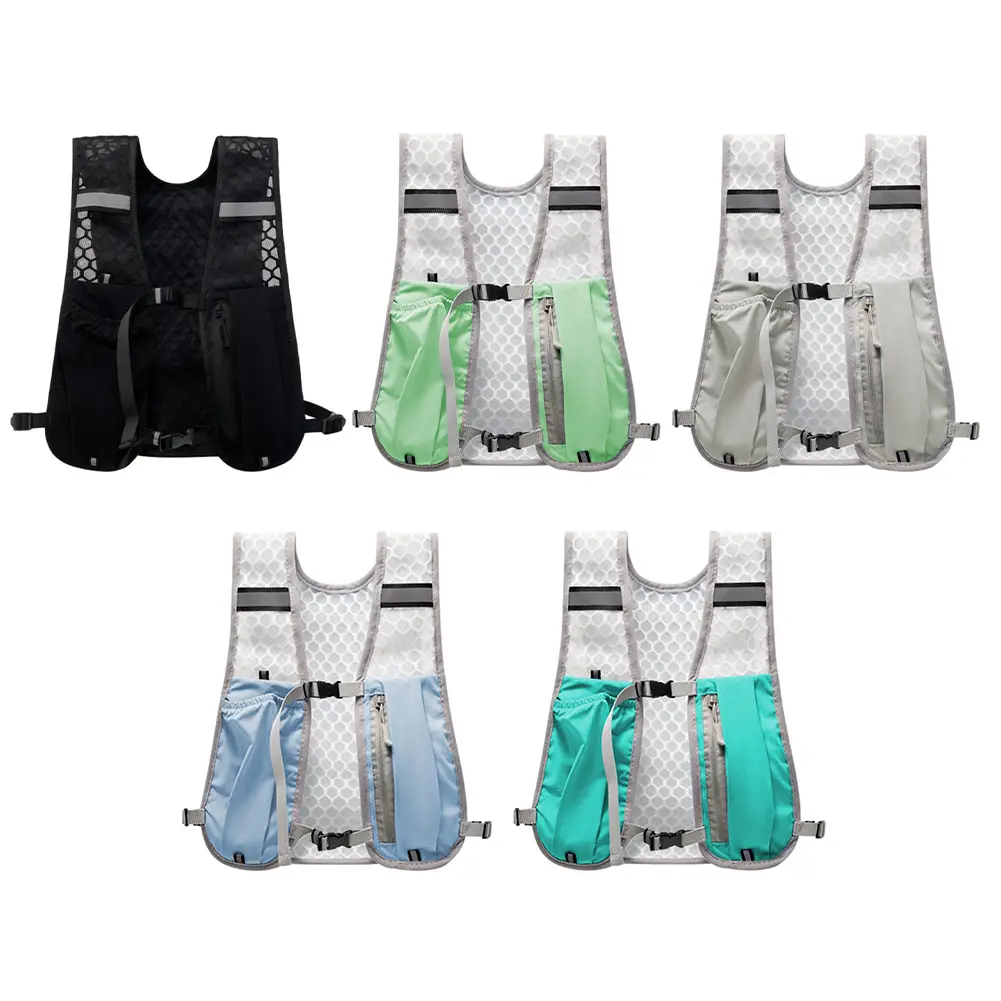 Outdoor Lightweight Hydration Vest Large Capacity Insulated Water Backpack Water Bottle Storage Backpack Mountaineering Backpack