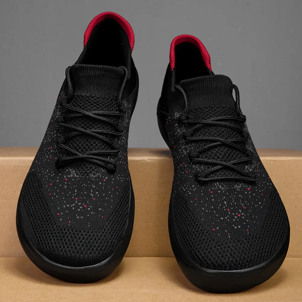 Walking Shoes for Men Comfortable Barefoot Sneakers Lightweight Running Shoes Gym Sneakers for Hiking Outdoor Workout Training