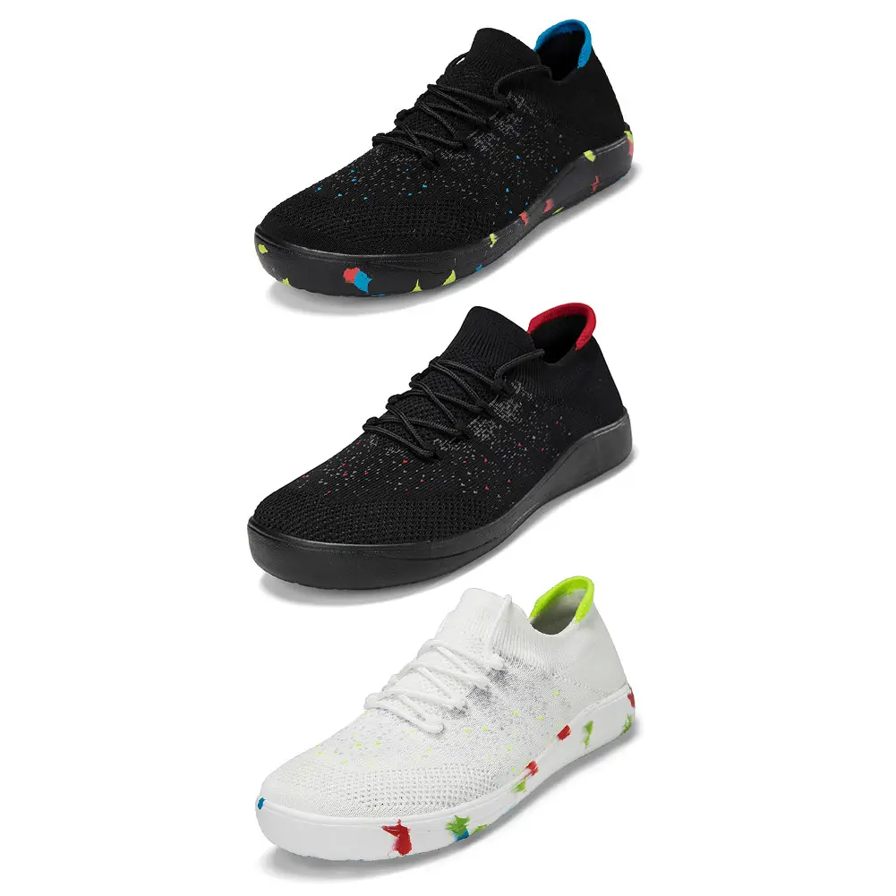 Walking Shoes for Men Comfortable Barefoot Sneakers Lightweight Running Shoes Gym Sneakers for Hiking Outdoor Workout Training