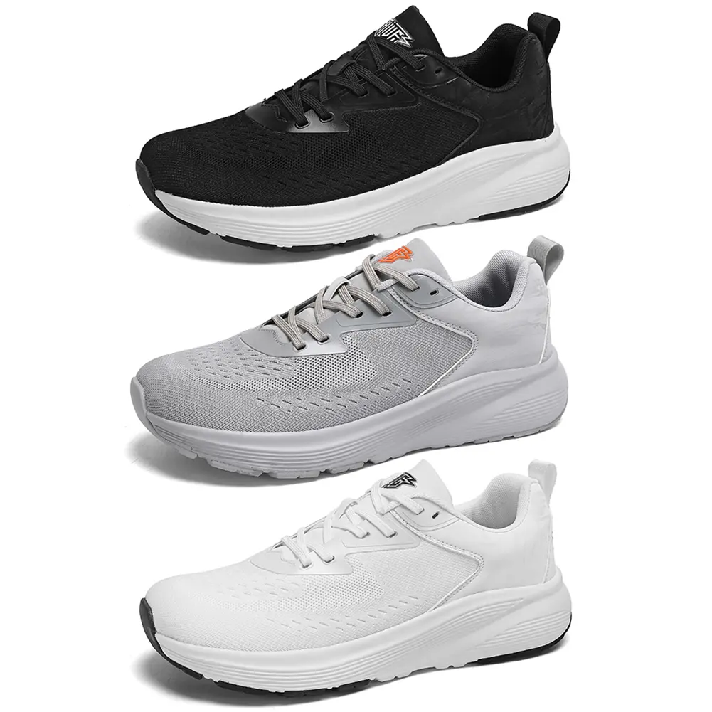 Men Wide Toe Sneakers Gym Sports Shoes Non Slip Lightweight Running Sneakers Breathable Fashion Jogging Shoes for Outdoor Sports