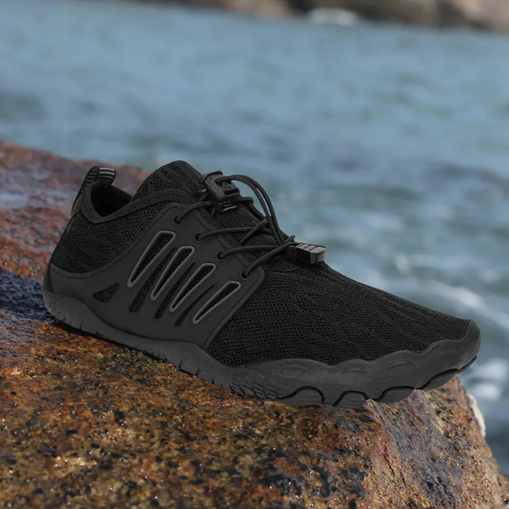 Unisex Water Shoes Lightweight Aqua Shoes Quick Drying Breathable Gym Sneakers Diving Shoes for Boating Fishing Diving Surfing