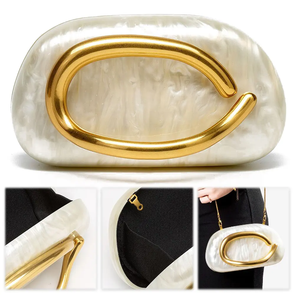 Women All-Match Shoulder Bag with Chain Vintage Crossbody Bag Trendy Clutch Bag Shopping Travel Party Phone Bag