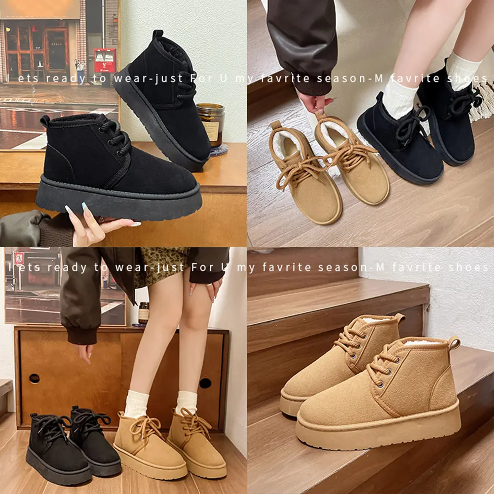 Women Winter Snow Boots Barefoot Hiking Shoes Non Slip Cold-Proof Trekking Shoes Cozy Minimalist Ankle Boots for Outdoor Travel