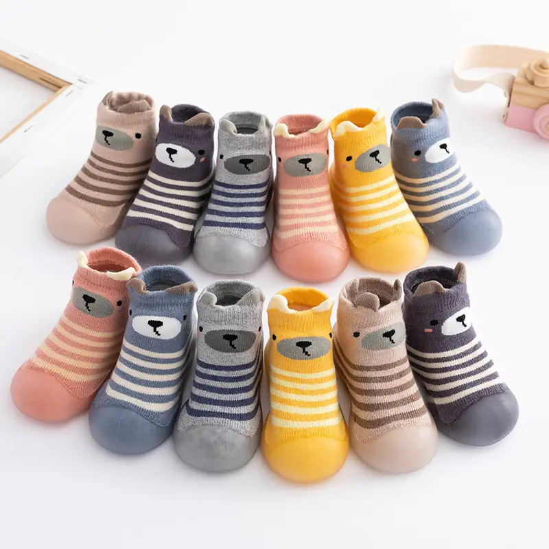 2025 New Baby Soft Sole Winter Warm Anti-Slip Non-Slip Socks Shoes Cute Indoor Floor Shoes for Learning to Walk Stumble-Proof