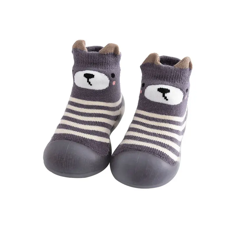 2025 New Baby Soft Sole Winter Warm Anti-Slip Non-Slip Socks Shoes Cute Indoor Floor Shoes for Learning to Walk Stumble-Proof