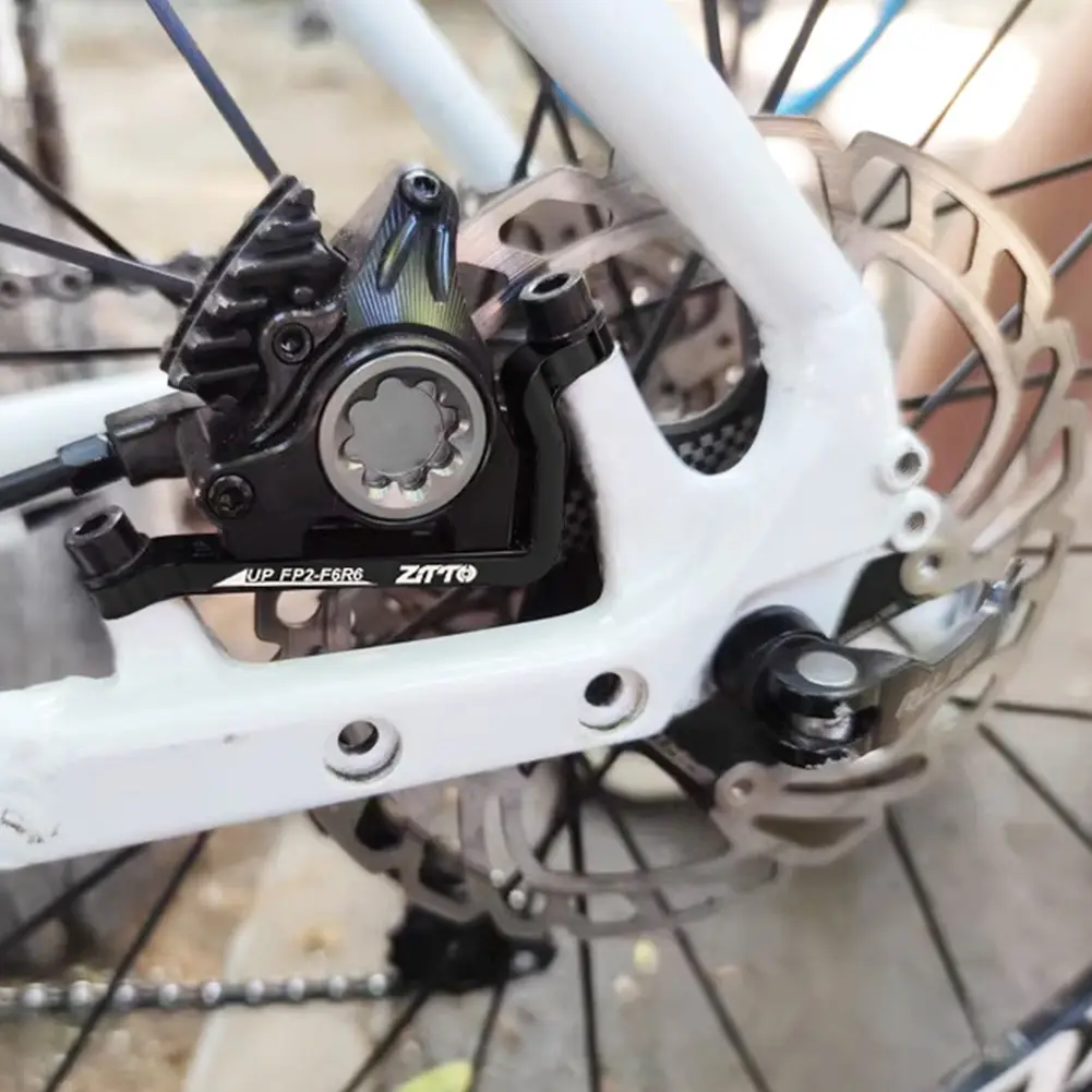 Bicycle Disc Brake Adaptor Post Mount To Flat Mount Front & Rear Disc Brake Caliper Mount Adapter PM To FM for 160 180mm Rotor