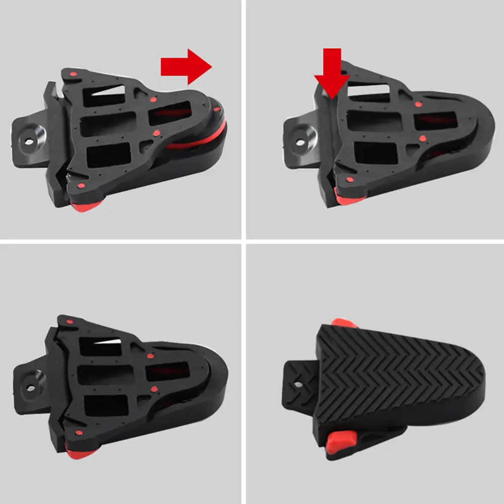 Cleat Protective Cover Rubber Bike Pedal Cleats Covers Bicycle Parts for Cycling