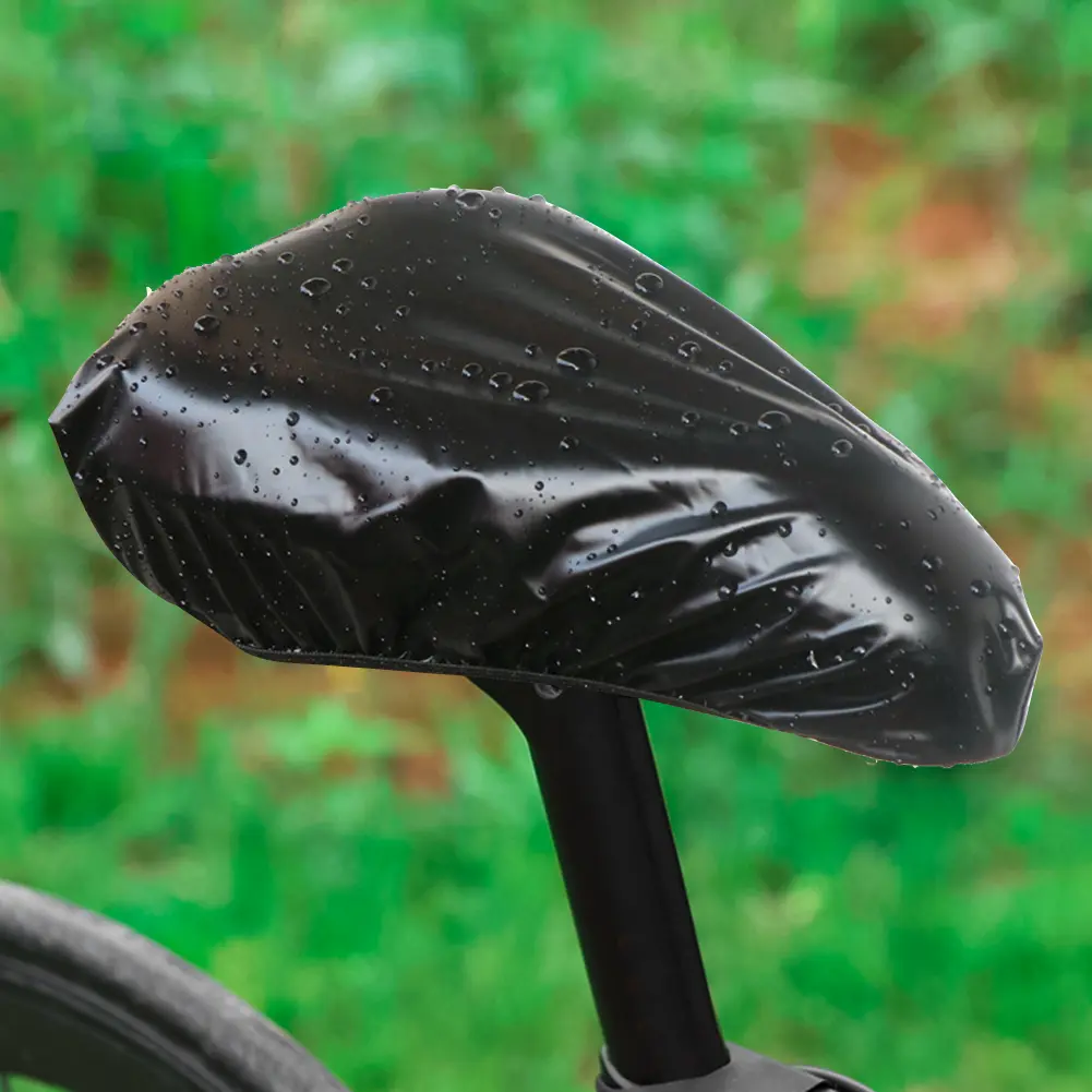 Waterproof Bike Seat Cover Rain and Dustproof Bike Seat Rain Cover Bike Cushion Seat Protector for Journey and Travel
