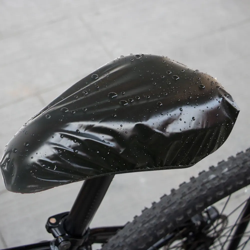 Waterproof Bike Seat Cover Rain and Dustproof Bike Seat Rain Cover Bike Cushion Seat Protector for Journey and Travel