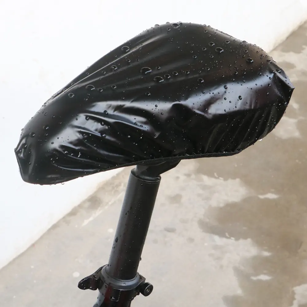Waterproof Bike Seat Cover Rain and Dustproof Bike Seat Rain Cover Bike Cushion Seat Protector for Journey and Travel