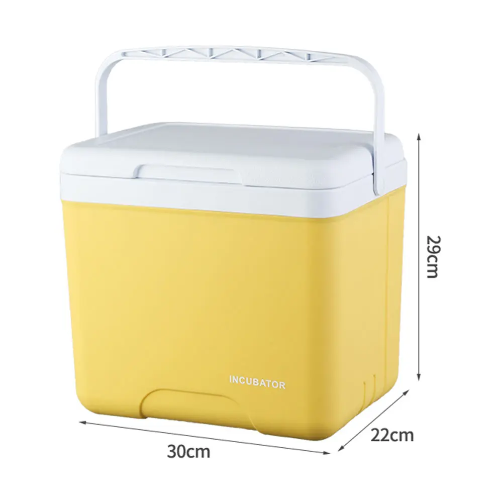 15L Camping Cooler Box Portable Ice Bucket Outdoor Hard Cooler for Camping Picnic Beach Drink Beverage Fishing