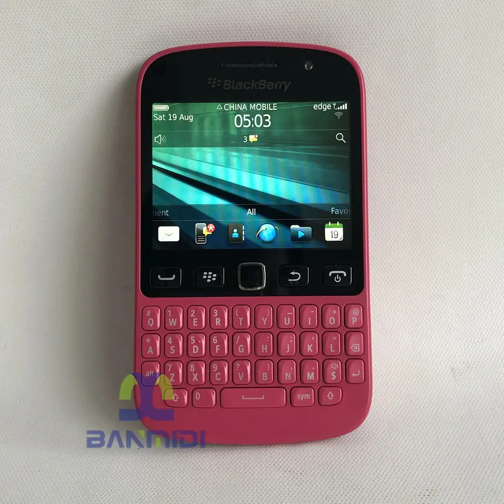 Original Blackberry 9720 GSM 3G Mobile Cell Phone Unlocked 2.8" 5MP WiFi Smartphone QWERTY Keyboard Cellphone Made on 2013 Year