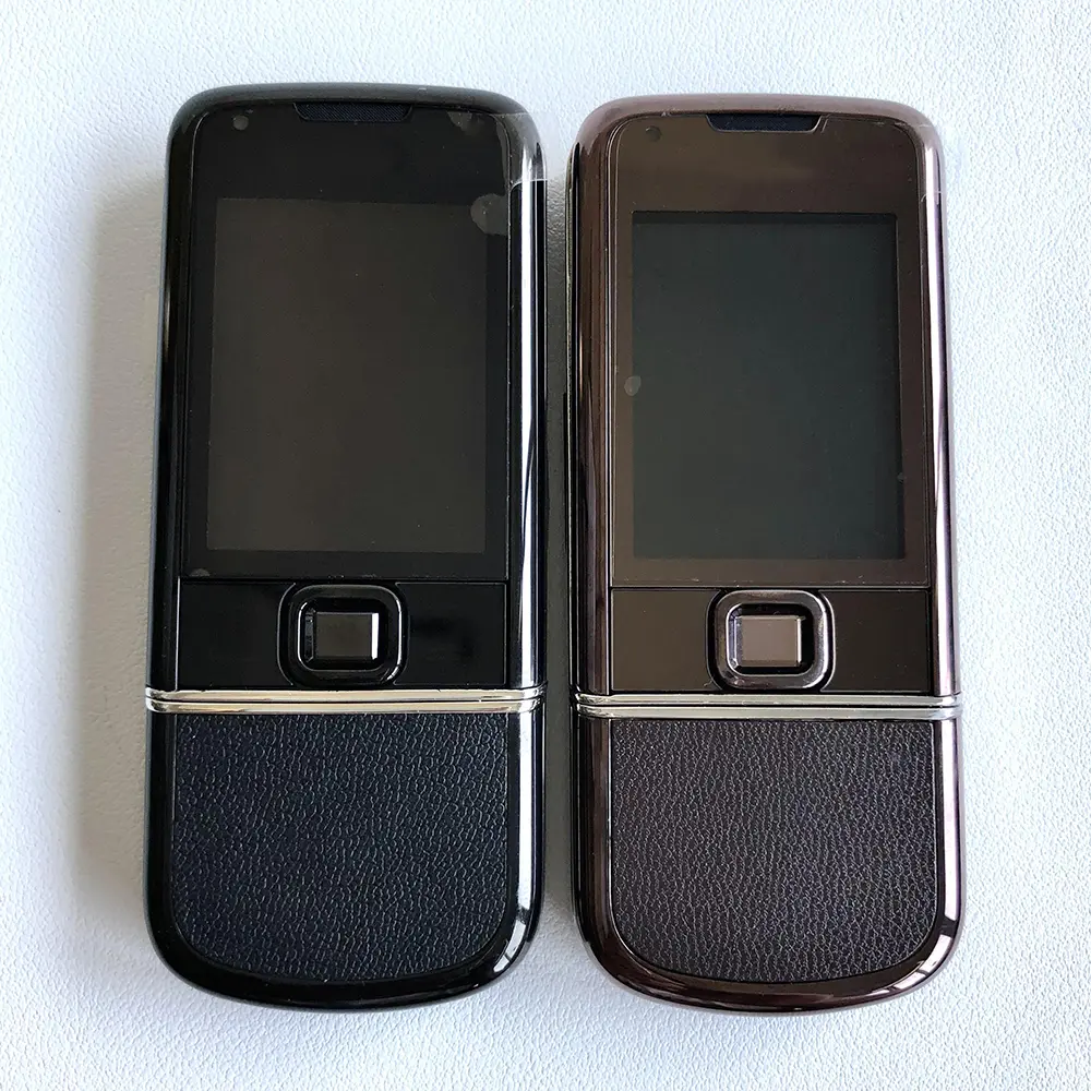 Original 8800 Sapphire Arte Mobile Cell Phone Unlocked GSM 2G 3G Camera Bluetooth English Keyboard Only