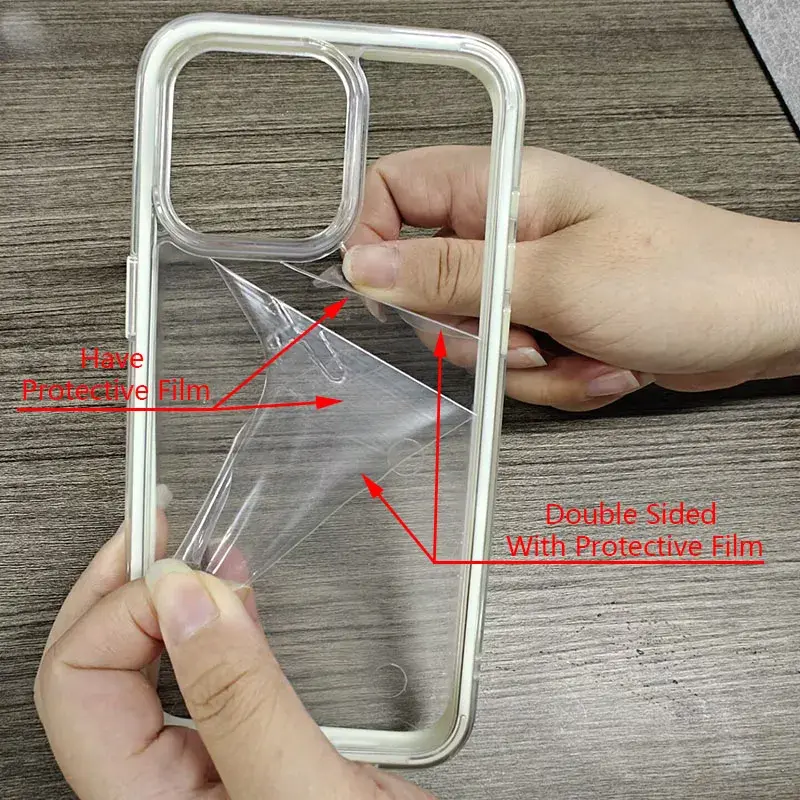 Luxury Candy Color Frame Clear Back Phone Case For iPhone 17 Air 16 15 14 13 12 11 Pro Max Plus Acrylic Shockproof Bumper Cover