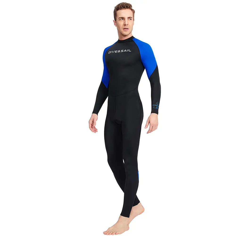 Men Diving Skin Clothes Warm Sunscreen Diving Protection Clothes with Zipper Elastic Anti-scratch Breathable Outdoor Accessories