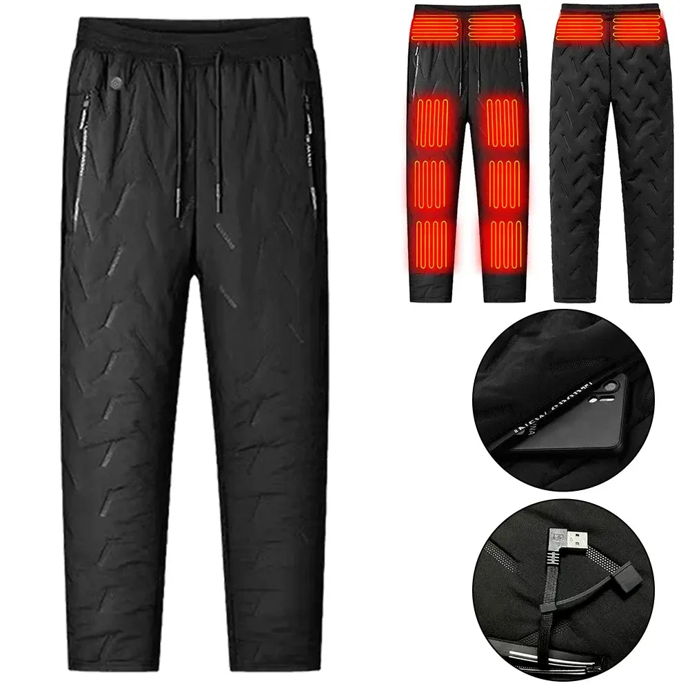 Unisex Electric Heated Vest 9 Heating Areas Electric Heated Jackets Washable Lightweight USB Charging Camping Outdoor Sportswear