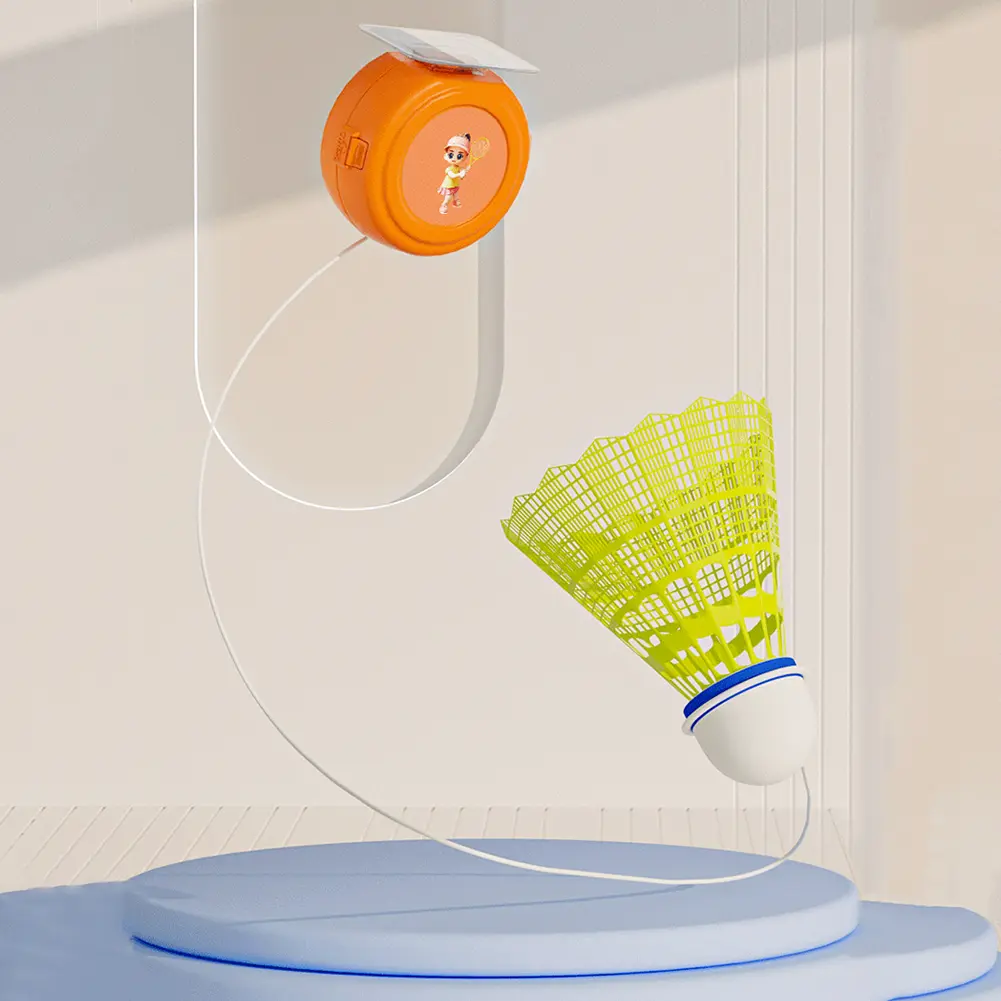 Badminton Single-Player Rebound Trainer Badminton Trainer Self-Study Badminton Rebound Device Training Accessories