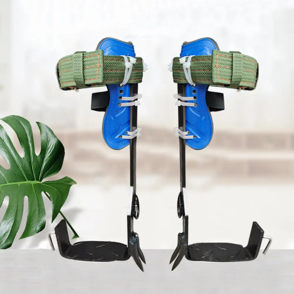 Tree Climbing Spikes Kit Load Capacity 350lbs Tree Climbing Set Adjustable Height Tree Climbing Gear Arborist Aider Tool