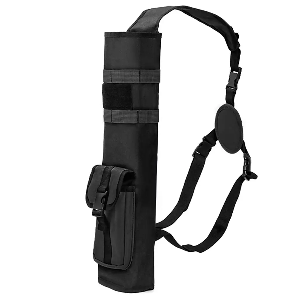 Archery Quiver with Molle System Pocket Hip Arrows Bag Dual Use Lightweight Arrow Holder for Bow Target Practicing