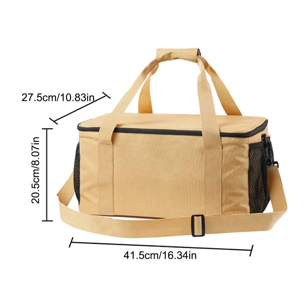 Camping Supply Storage Handbag Versatile Gas Stove Canister Pot Carry Bags Wear Resistant Large Capacity for Cassette Furnace