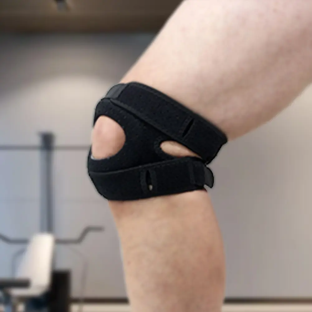 2Pcs Knee Brace Support for arthitis Sport Compression Knee Pad Sleeve for Basketball Volleyball Dance Open Patella Wrap kneepad
