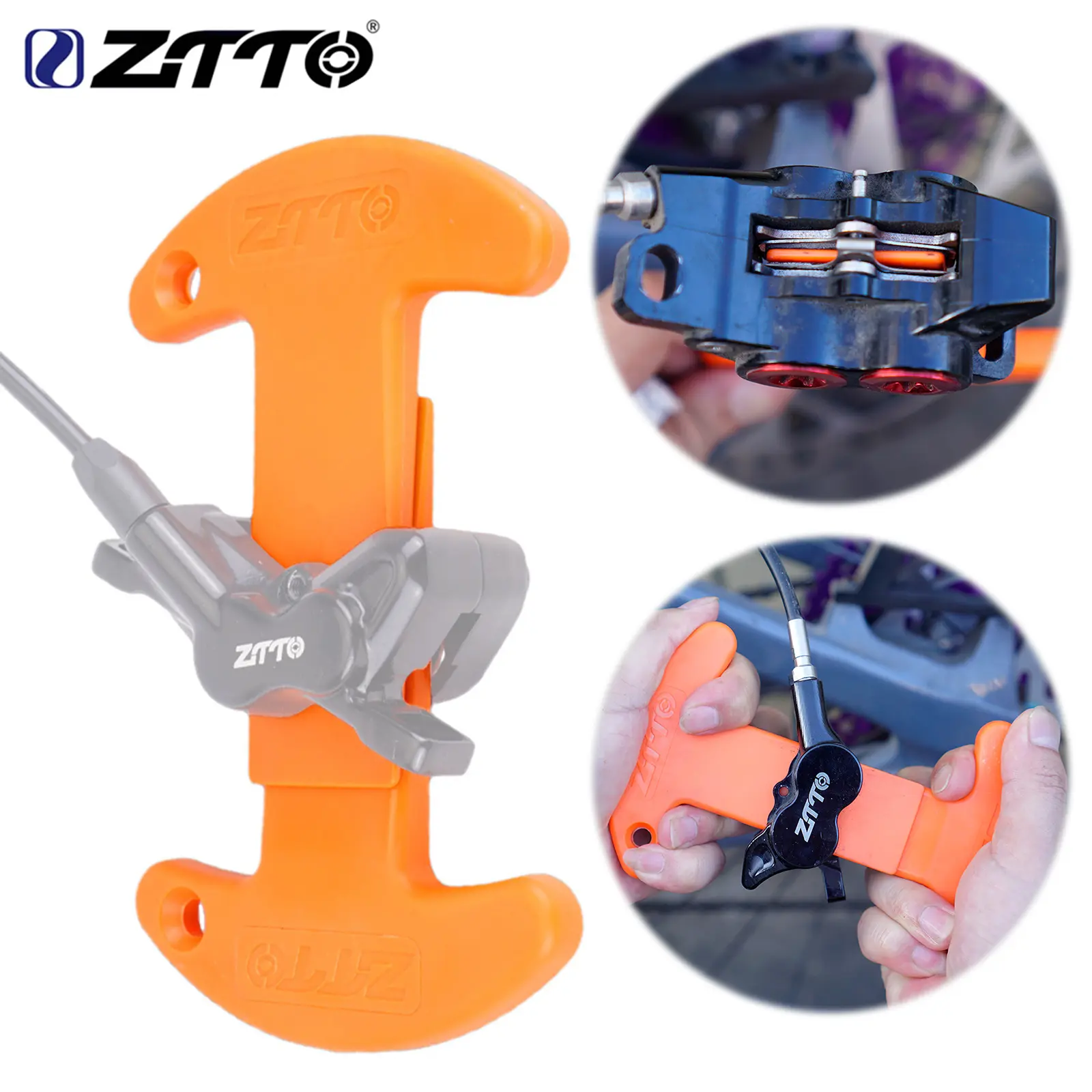 Bike Disc Brake Caliper Piston Press Tool Wear-Resistant Bicycle Hydraulic Disc Piston Compressor Tool Plastic Bike Repair Tools