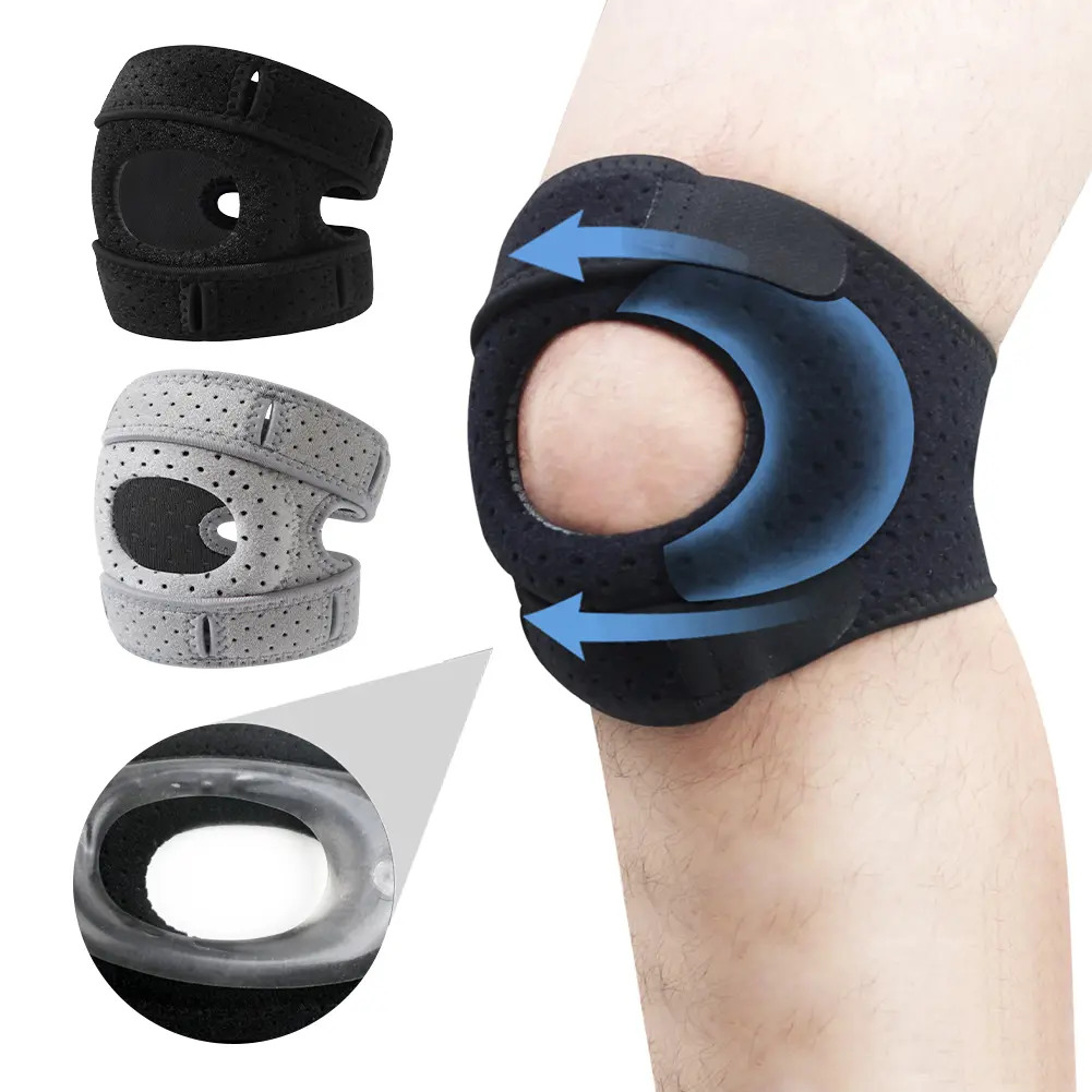 2Pcs Knee Brace Support for arthitis Sport Compression Knee Pad Sleeve for Basketball Volleyball Dance Open Patella Wrap kneepad