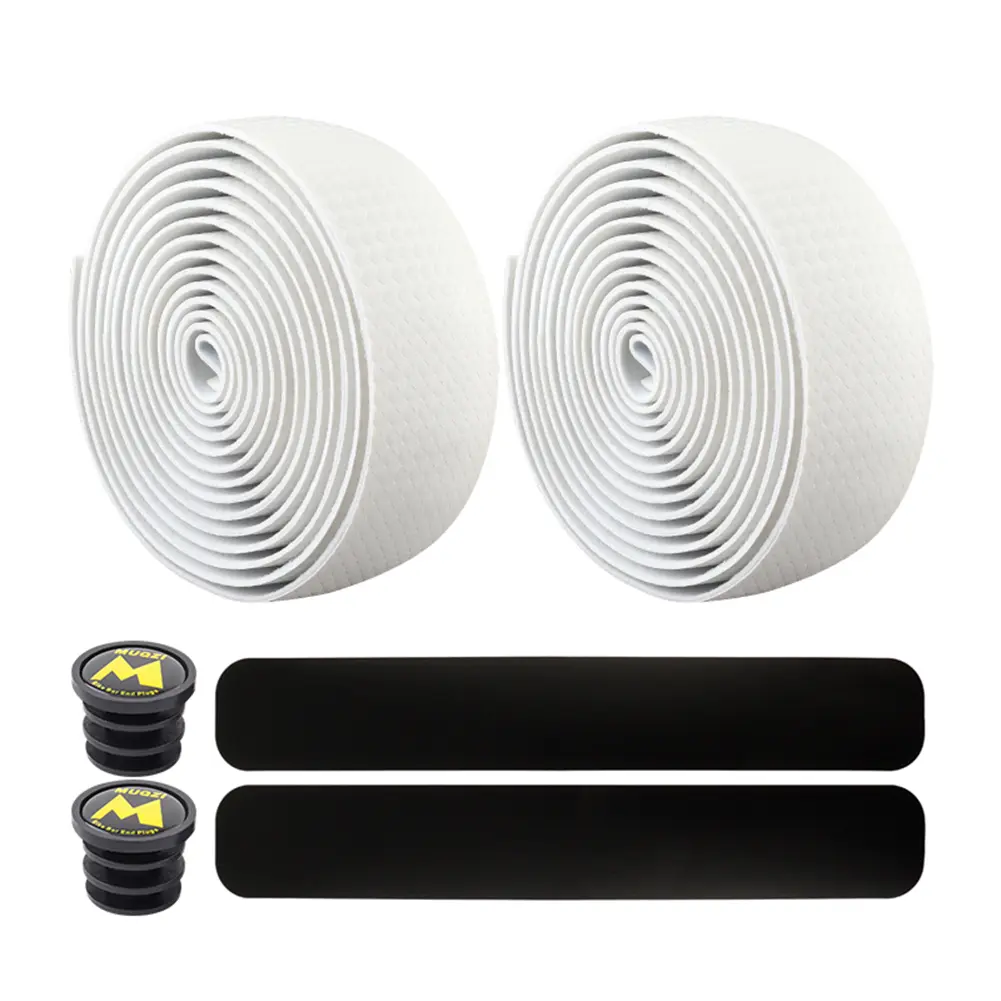 MUQZI Road Bicycle Handlebar Bar Tape Anti-Slip Damping Road Bike Handle Belt Wraps Sweat Absorption Enhance Bike Grip