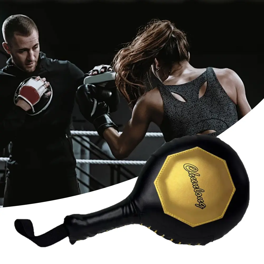 Boxing Target Paddles Boxing MMA Target Pads with Elastic Strap Punching Paddles Foot Kicking Targets for Martial Arts Training