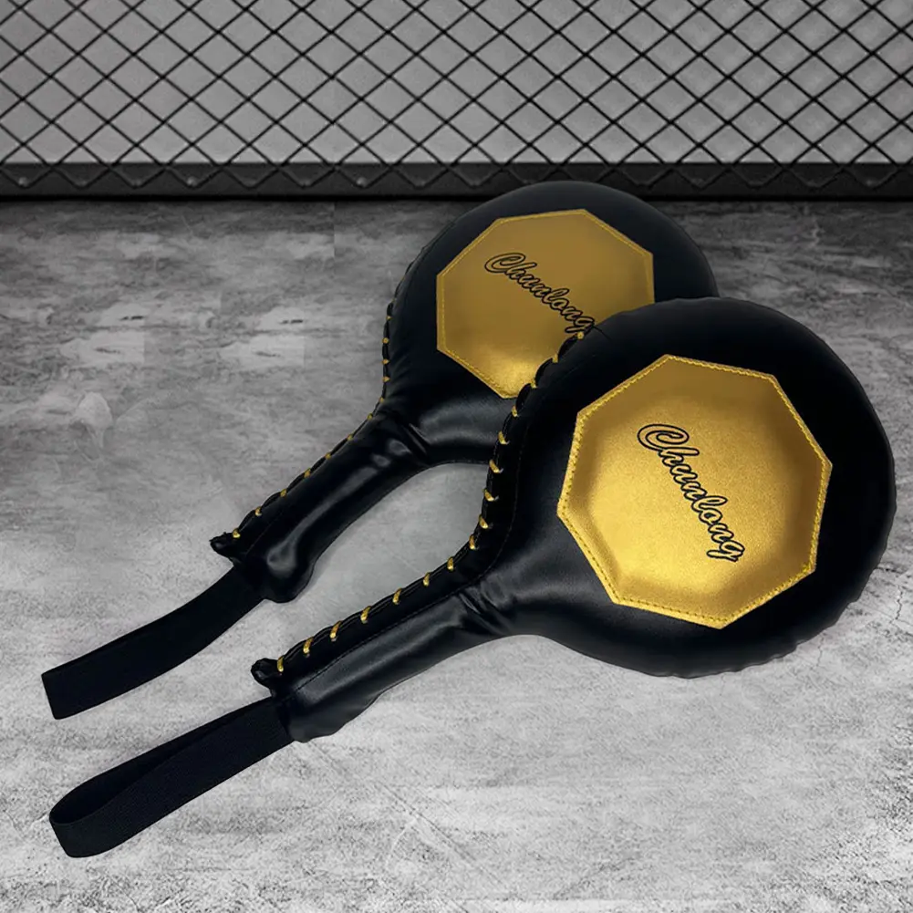 Boxing Target Paddles Boxing MMA Target Pads with Elastic Strap Punching Paddles Foot Kicking Targets for Martial Arts Training