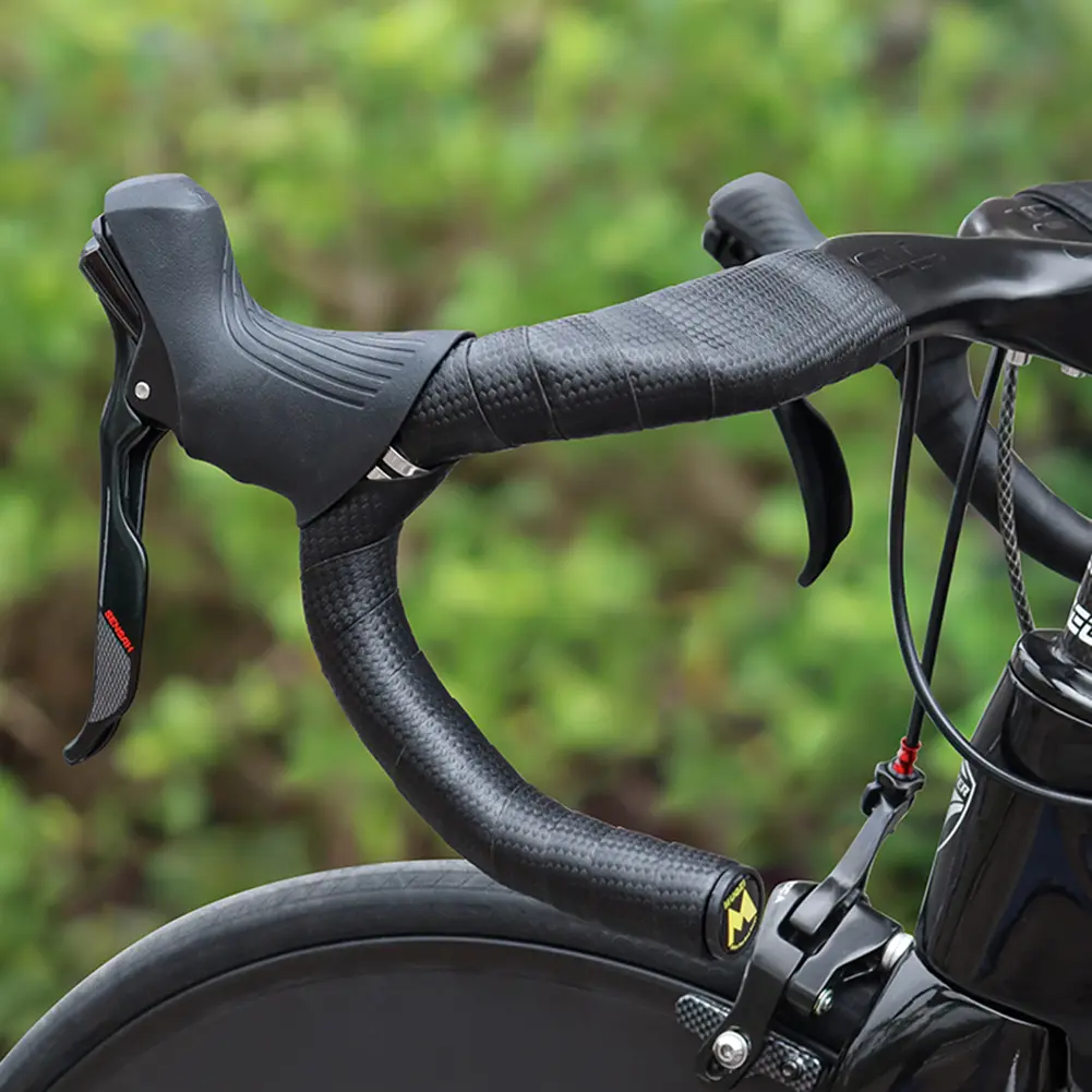 MUQZI Road Bicycle Handlebar Bar Tape Anti-Slip Damping Road Bike Handle Belt Wraps Sweat Absorption Enhance Bike Grip