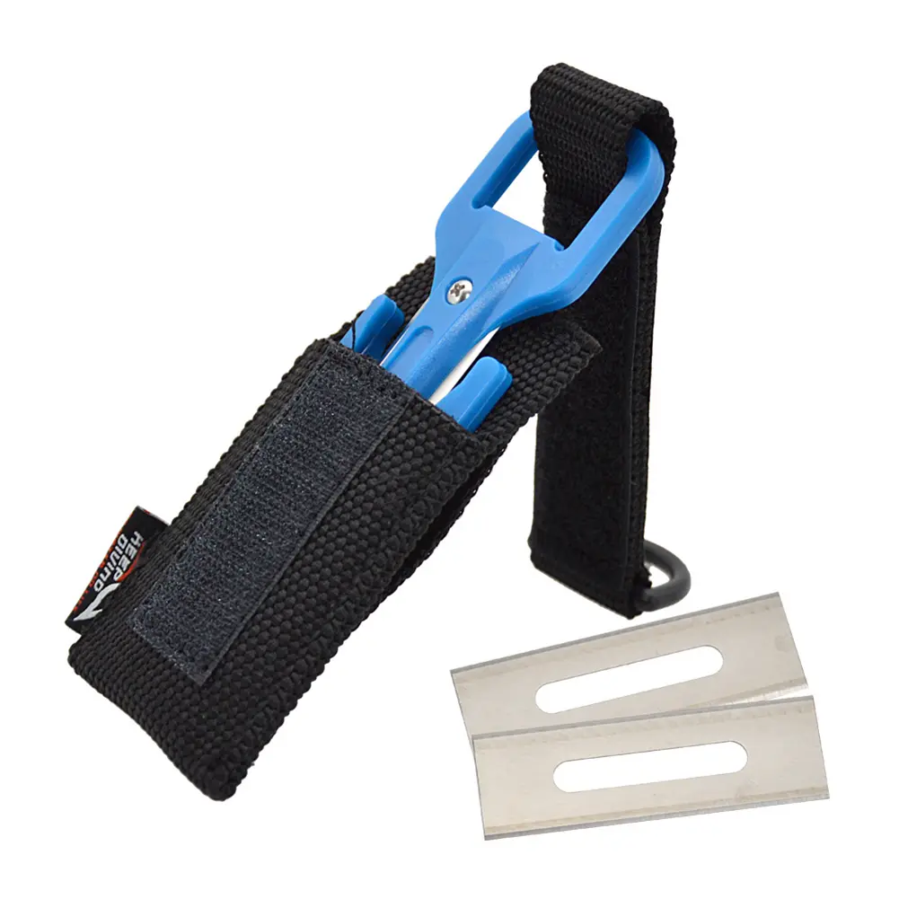 Nylon Spearfishing Secant Equipment Safety Set Diving Cutting Blade Emergency Portable Wear-resistant Sharp Outdoor Accessories