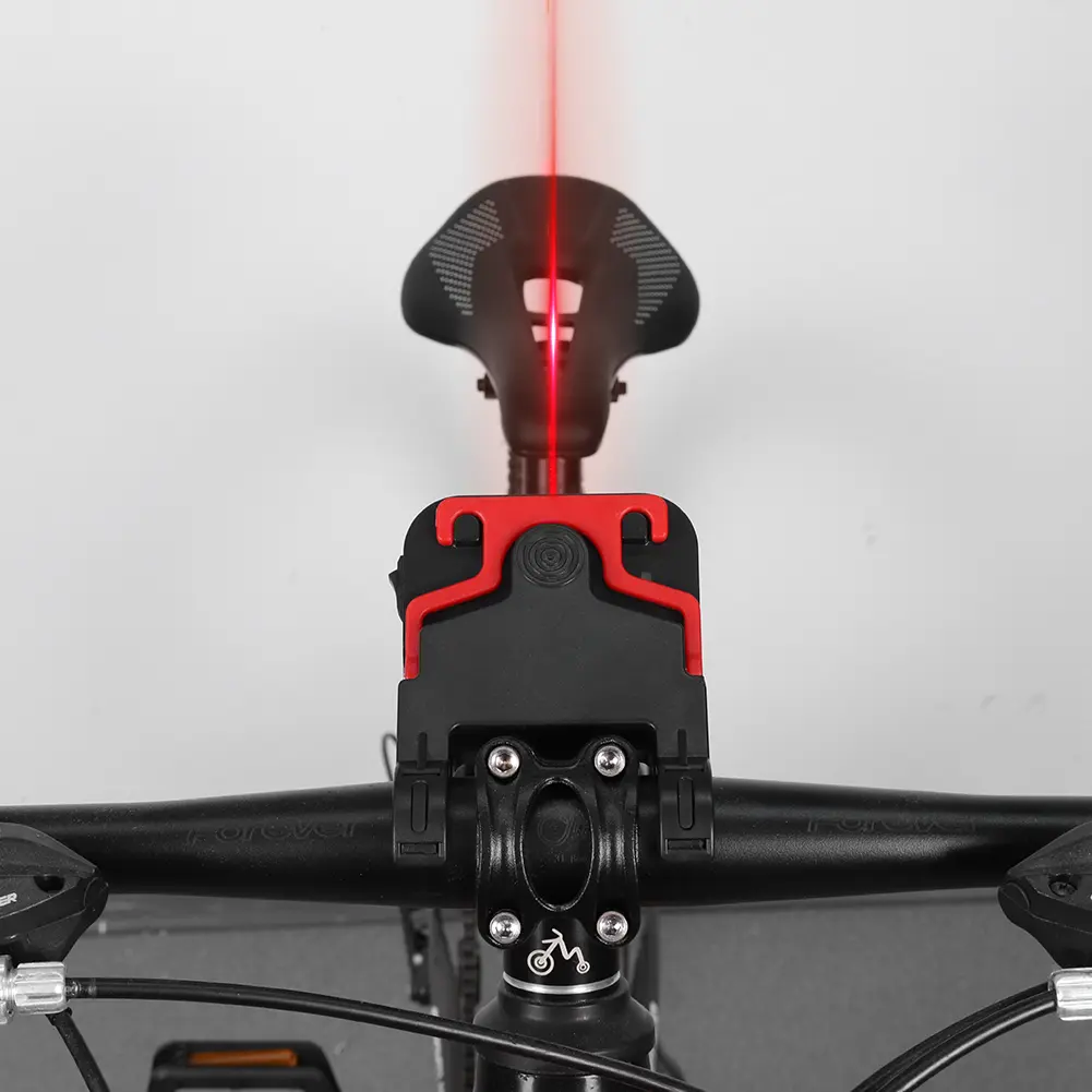 Bicycle Seat Calibrator USB Charging Bike Seat Center Adjuster Professional Bike Aligning Indicator Tool Measurement Tool