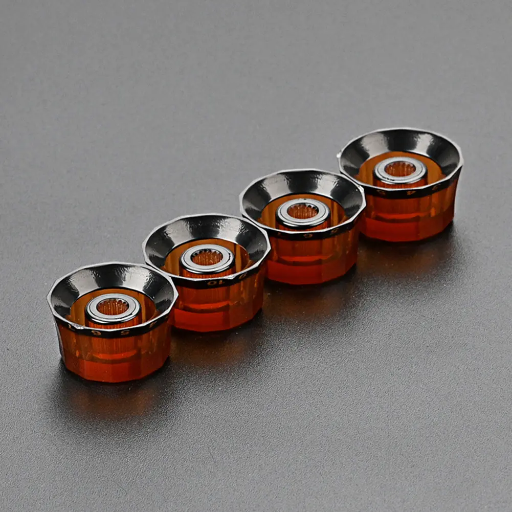 4Pcs Electric Guitar Knobs Lampshade Style Speed ​​Volume Tone Control Knobs PRS Guitar Accessories