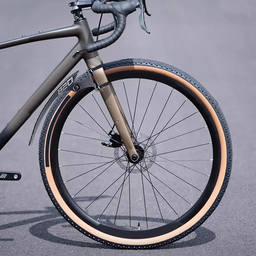 Bicycle Mudguard Strong Toughness Front Rear Tire Mud Guards Adjustable Road Bike Wheel Fenders for Front Rear Wheels Below 50mm