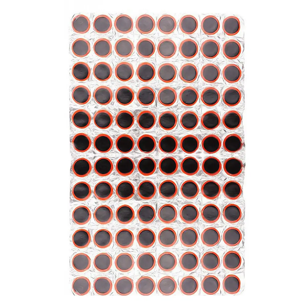 96pcs Tyre Rubber Patch Cycling Puncture Repair Mountain Bicycle Tire Tools Kits Portable Waterproof Cycling Elements