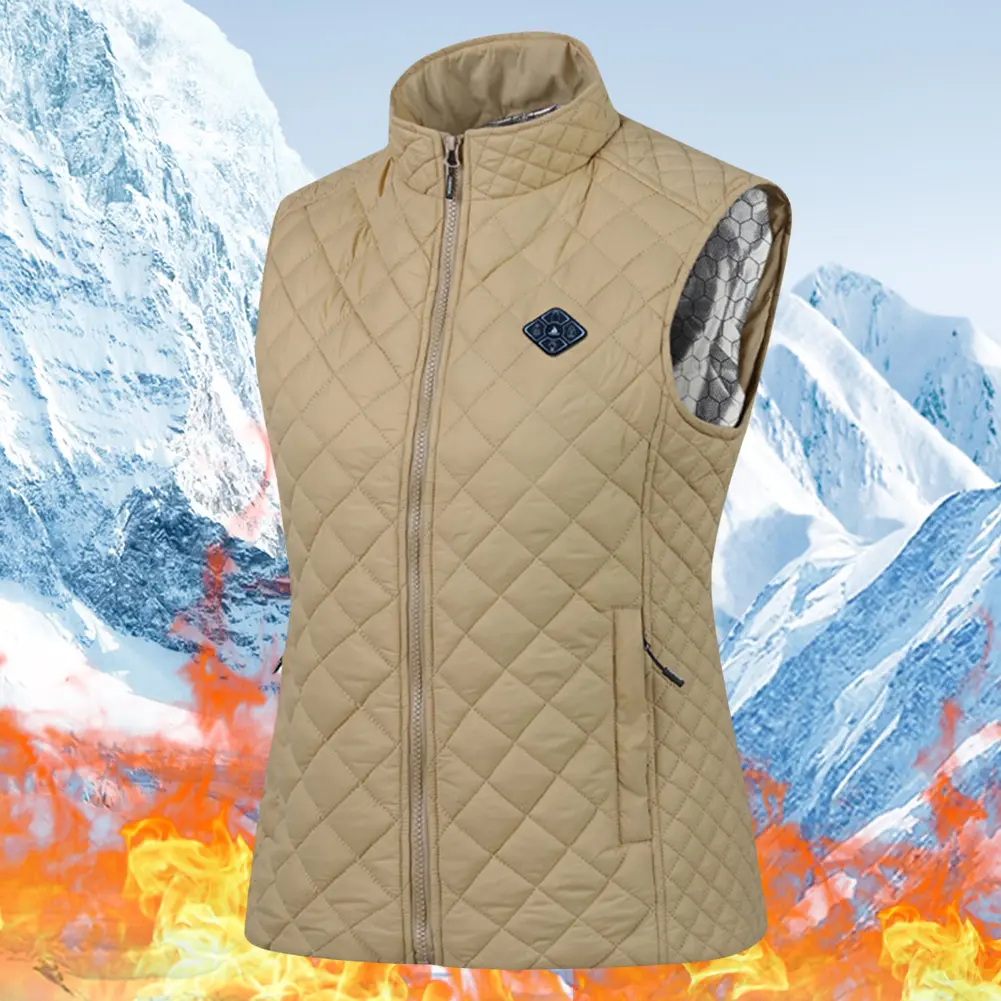 21 Heated Vest Jacket Fashion Men Women Coat Clothes Intelligent Electric Heating Thermal Warm Clothes Winter Heated Hunt