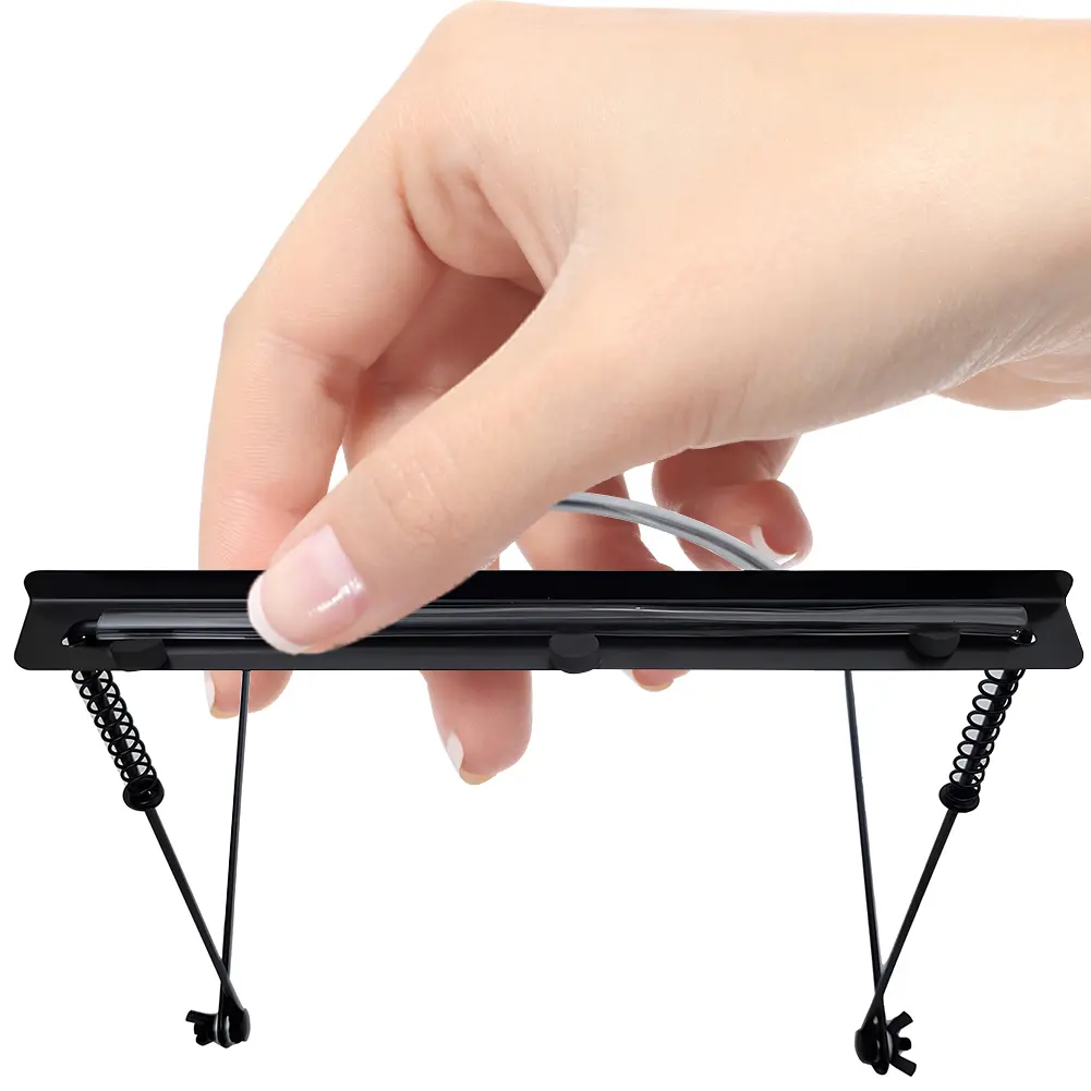 24 Holes Harmonica Harp Rack Metal Harmonica Holder Adjustable Harmonica Neck Stand Bracket Mouth Organ Support Harp Rack Stand