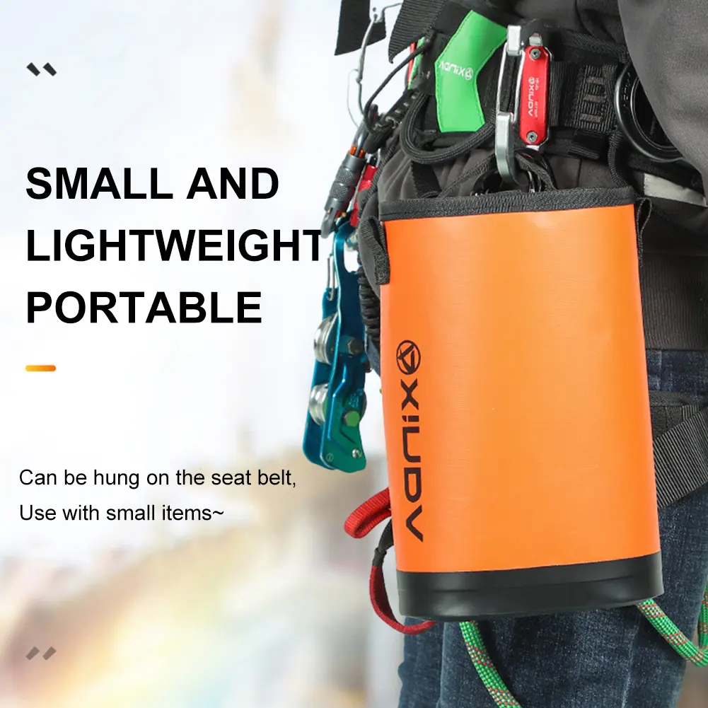 Portable High-Altitude Operation Tool Bag Wear-resistant Climbing Gear Equipment Bag Internal Pocket Multipurpose Pouch