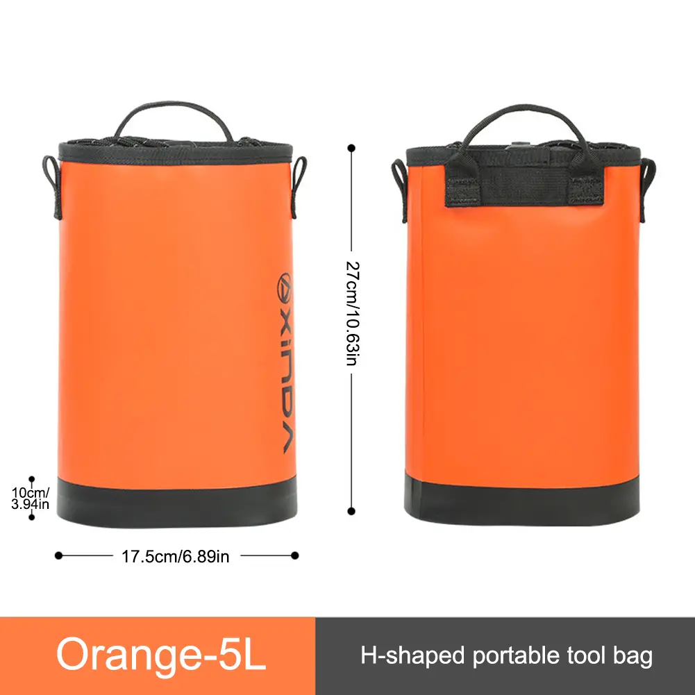 Portable High-Altitude Operation Tool Bag Wear-resistant Climbing Gear Equipment Bag Internal Pocket Multipurpose Pouch