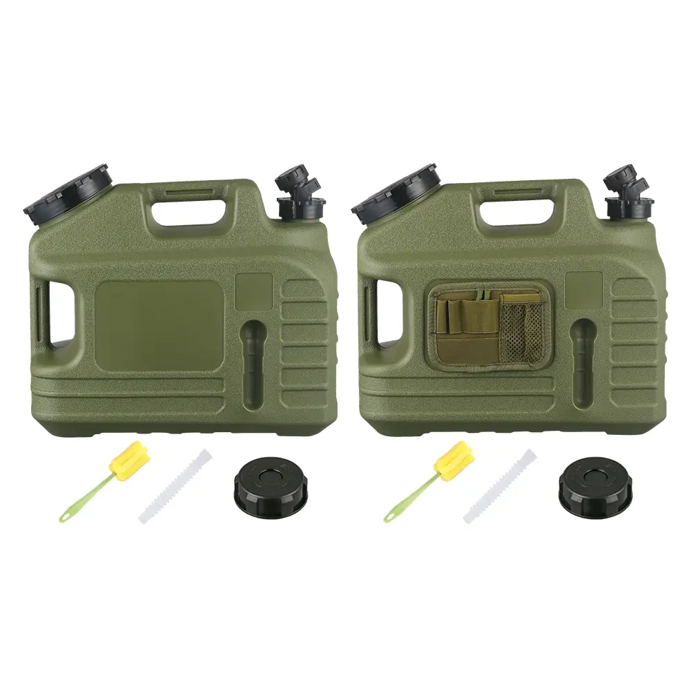 13L Water Storage Container Leak-Proof Portable Water Tank Large Capacity Drinking Water Bucket for Vehicle Car Camping