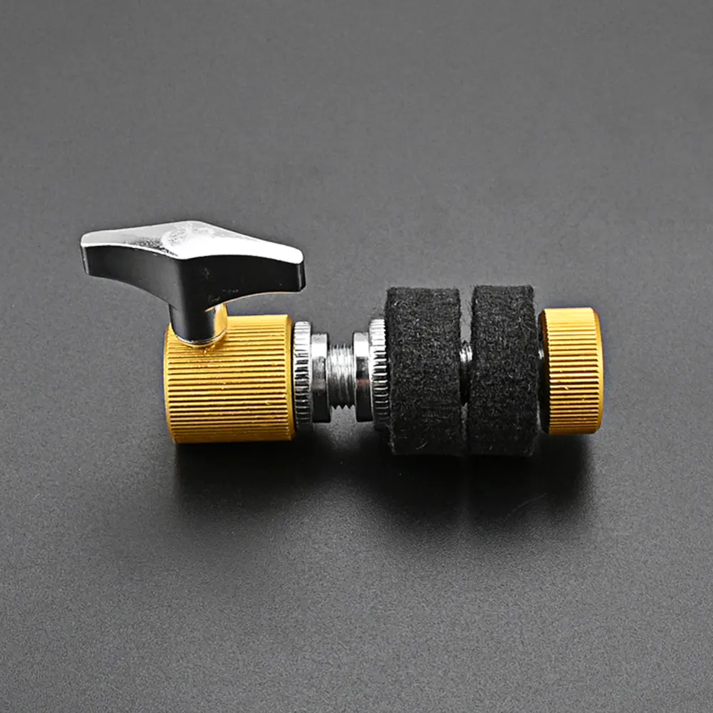 Alloy Percussion Instrument Soft Felt Pad Lever Drop Clutch Jazz Drum Parts Cymbal Rack Separator Accessories for Hi Hat Cmbal