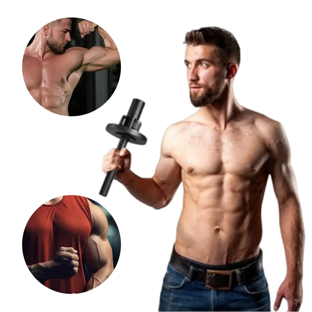 Wrist Bar Forearm Strengthener Adjustable Weight Wrist Forearm Strengthener Multi-Function Hand Developer for Strength Training