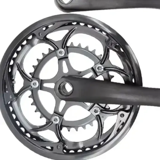 Bicycle 50/34T 8-10speed Road Bike Speed 165mm Aluminum Alloy Square Hole Crank Crankset Bicycle Parts