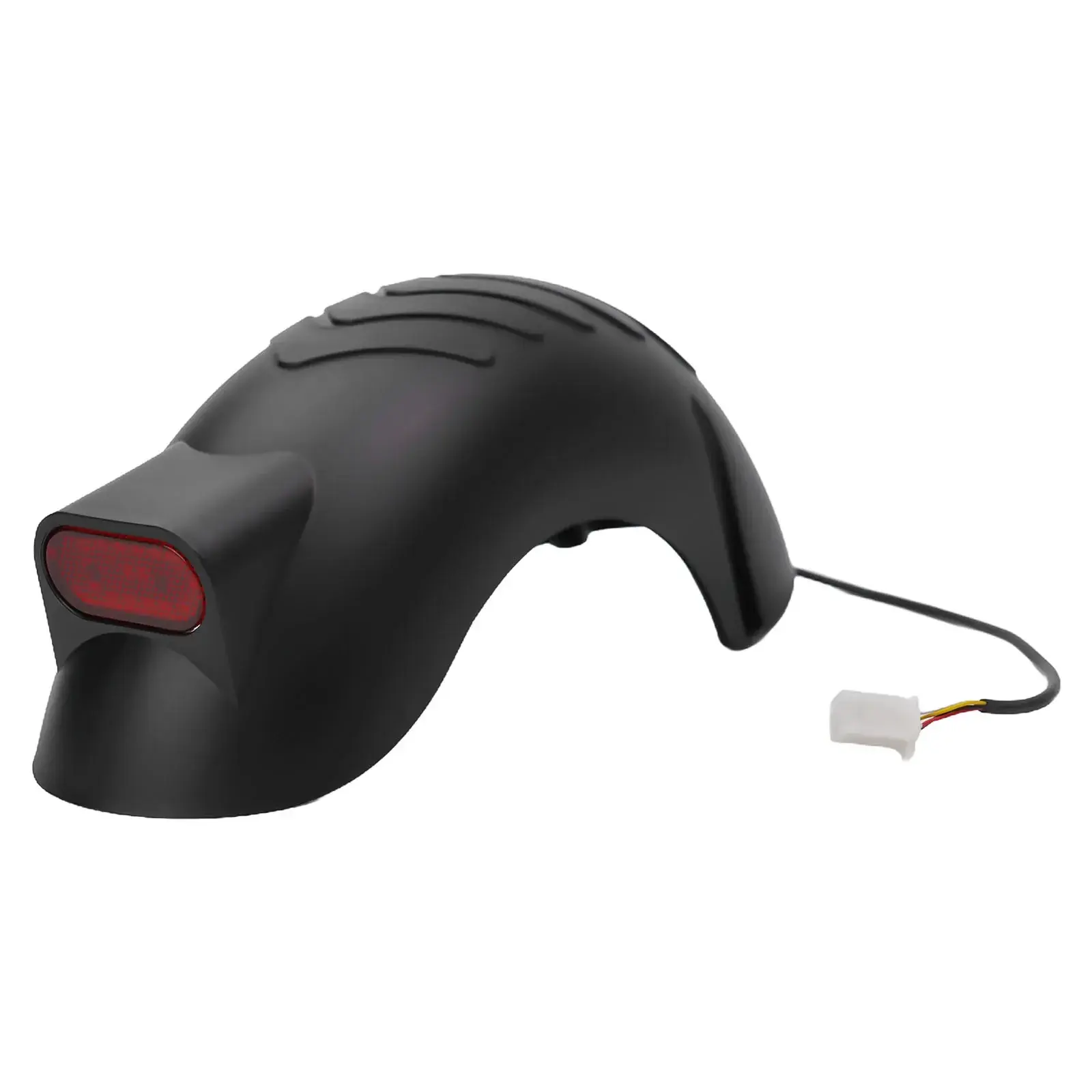 1 Set Electric Scooter Mudguard Rear Fen-der Splash Guard For Fenders With Tail Light Electric Scooter Accessories