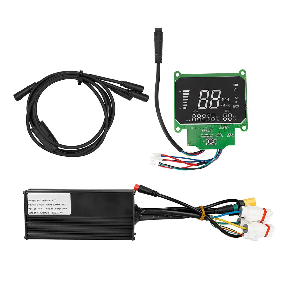 For CECOTEC and For JEEP Electric Scooter Controller Set for MW21 and For MW95 with Dual and Single Brake Options